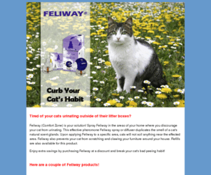 feliwayspray.com: Feliway Spray For Cats
Feliway prevents your cats from urinating and/or scratching in areas of your home where they shouldn't.