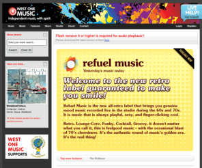 refuel-music.com: Production music from West One Music
Production music library for TV,  advertising, film, video games and beyond