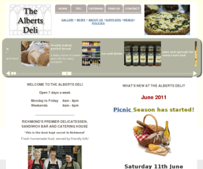 thealbertsdeli.com: The Alberts Deli - Richmond's premier delicatessen, sandwich bar and catering house
