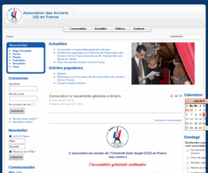 anciensusjfrance.com: Anciens USJ France
Joomla! - the dynamic content management system