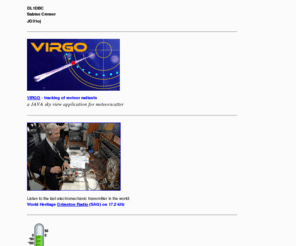 dl1dbc.net: DL1DBC
Meteorscatter: VIRGO Realtime Meteor Sky View
