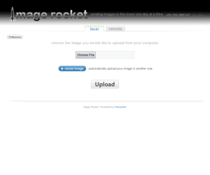 imagerocket.com: Welcome to Image Rocket - sending images to the moon one day at a time
