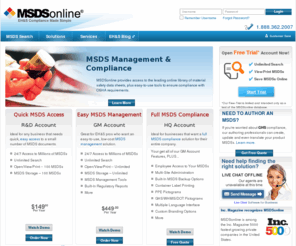 m-sdsonline.net: MSDS Sheets for Health & Safety Compliance - Search & Manage Data Sheets | MSDSonline.com
MSDS Online - Solutions for MSDS Compliance. Search millions of original MSDS documents in an indexed electronic format. MSDS Online makes it easy to Search, View & Manage Material Safety Data Sheets.