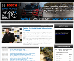 rally.com.au: Official website of the Australian Rally Championship
The official website of the Australian Rally Championship, including the latest rally news, videos and photos.