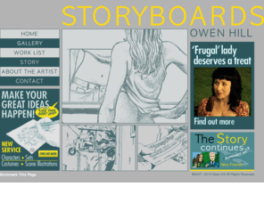 storyboards.co.nz: Owen Hill - Story Board Artist - Storyboards - Advertising
Owen Hill is a StoryBoard Artist