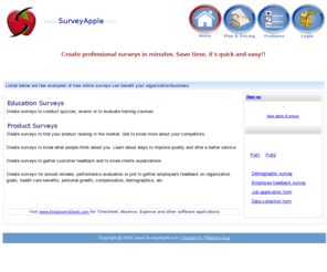 surveyapple.com: EmployersDesk: Timesheet Management, Expense Reporting & Absence Request
Employee management functional application for time, expense, appraisal and absence management