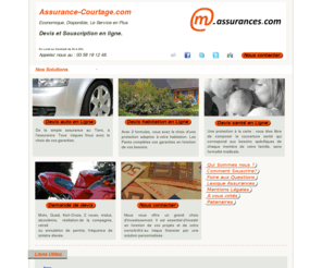 assurance-courtage.com: Assurance-Courtage.com : Trouvez une Assurance Auto, Habitation, Sante...
Assurance Auto, Assurance Habitation, Assurance Sante, Assurance Moto ... Souscrivez votre assurance en ligne avec M-Assurance.com