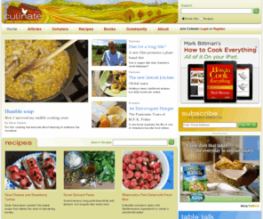 culinate.com: Culinate — Eat to Your Ideal
