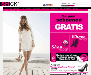 shick-shoes.com: Home - Shick* | High Fashion, Low Budget | Catwalktrendy schoenen voor dames en meiden
Shick* Shoes. High Fashion, Low Budget. Voor een klein budget vind je bij Shick* alle catwalk-trends terug in fashionable schoenen.