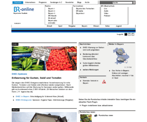 br-online.de: BR-online | Homepage des Bayerischen Rundfunks
Die Startseite des Bayerischen Rundfunks im Internet 