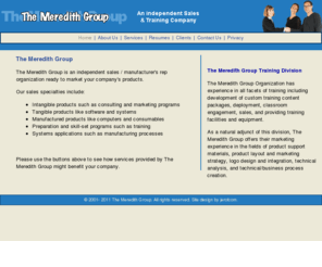 meredithgroup.com: The Meredith Group
Meredith Group Independent Sales and Training Company