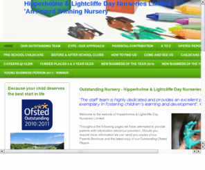 outstanding-nursery.com: Hipperholme & Lightcliffe Day Nurseries Limited
Ofsted Outstanding Nursery
