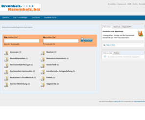 brennholz-kaminholz.biz: Brennholz und Kaminholz
Erstellen Sie Ihr eigenes Branchenbuch oder ein Verzeichnis für Ferienwohnungen. Was auch immer Sie katalogisieren wollen, easyLink V3 macht es Ihnen richtig einfach.