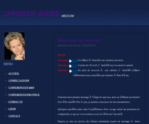 christine-andre.com: CHRISTINE ANDRE SITE OFFICIEL
christine andré page accueil