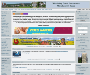 recz.com.pl: Niezależny Portal Internetowy Mieszkańców Recza
Niezależny Portal Internetowy Mieszkańców Recza