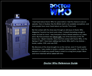 drwhoguide.com: Doctor Who
