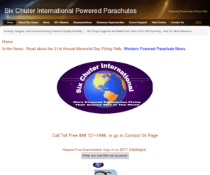 sixchuter.com: Six Chuter International Powered Parachutes
