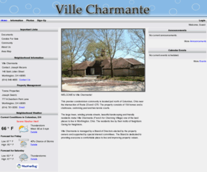 charmingvillage.com: Ville Charmante - Home
Ville Charmante.  WELCOME to Ville Charmante!

This premier condominium community is located just north of Columbus, Ohio near the intersection of Rou