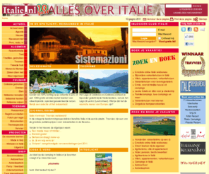 italie.nl: Italie.nl - weekspecial Italiaans eten, recepten, pasta, risotto, toetjes en nog veel meer
Alles over Italië op het gebied van vakantie, reizen, accommodaties, hotels, producten, verkooppunten, toerisme, bezienswaardigheden, recepten, taal, nieuws, algemene informatie en nog veel meer