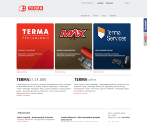 terma.net.pl: Terma Technologie - grzejniki, przeciski, usługi przemysłowe
Wysoka jakość w rozsądnej cenie. Grzejniki, grzałki, akcesoria, maszyny przciskowe, usługi przemysłowe.