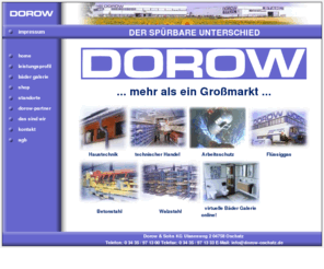 dorow.biz: Dorow Oschatz - Haustechnik, Stahlhandel, Flüssiggas
