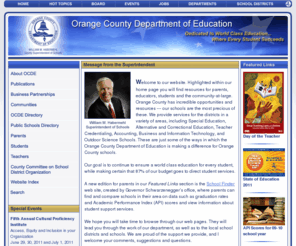 ocde.us: Orange County Department of Education - OCDE
Educational information and resources for educators, students, and parents.