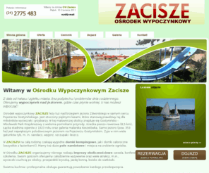 owzacisze.pl: Wypoczynek nad jeziorem, imprezy okolicznościowe oraz pole namiotowe i domki kempingowe w tym zielone szkoły nad jeziorem
Zacisze to doskonały wypoczynek nad jeziorem, organizuje imprezy okolicznościowe przy polu namiotowym. Dobrze wyposażone domki kempingowe zalecane dla dzieci wyjeżdżających na zielone szkoły nad jeziorem.