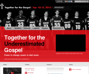 t4g.org: Together for the Gospel
