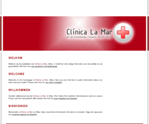 clinica-la-mar.com: Clinica La Mar Altea
Clinica La Mar Altea - Huisartspraktijk Arztpraxis G.P. medical clinic