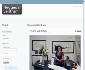 heggedalsentrum.info: Heggedal Sentrum
Joomla! - the dynamic portal engine and content management system
