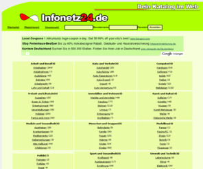 infonetz24.de: Infonetz24 dein Katalog im Web
