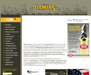 mygardentools.com: Gardening Tools & Gifts, Landscaping, Weeding & Garden Hand Tools - Florian
Florian is more than just gardening tools and gifts. We have humming bird feeders, organic pest control products, garden watering solutions, and landscaping tools. Browse our garden hand tools today!