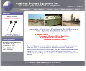 northwestprocessequipment.com: Northwest Process Equipment - Norpro - Asphalt, Aggregate and Concrete Production, Automation and Scale Equipment
NW Process Equipment specializes in production, automation, weighing and control equipment and systems for asphalt, aggregate and concrete plants.