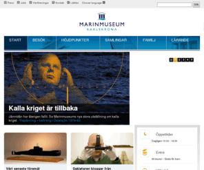 marinmuseum.se: Marinmuseum - Karlskrona
Marinmuseum Karlskrona; på land, på vatten – på riktigt! Här berättas den svenska marinens spännande historia. Alltid gratis för barn.