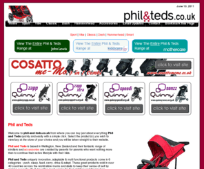 phil-and-teds.co.uk: Phil and Teds | Phil and Teds Stroller
Phil and Teds strollers and accessories. Product details and reviews for Phil and Teds prams and accessories. Buy your Phil and Teds pushchairs and accessories from leading UK suppliers.