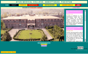 ayubmed.edu.pk: AYUB MEDICAL COLLEGE
