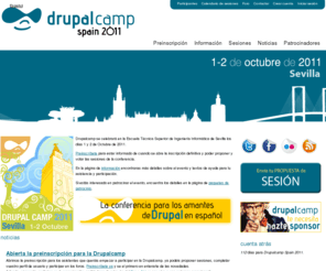 drupalcamp.es: Drupalcamp Spain 2011
Web oficial de la Drupalcamp Spain 2011, el evento Drupal donde toda la comunidad española de profesionales que trabajan con este CMS se reunen para intercambiar conocimientos.