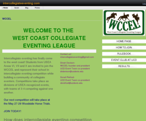 intercollegiateeventing.com: Home Page
Home Page