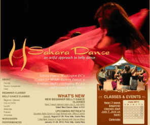 raquettessamia.com: Sahara Dance | belly dance classes and workshops in washington, dc
Sahara Dance is a boutique dance studio in Washington DC dedicated to celebrating the joy and beauty of belly dance.