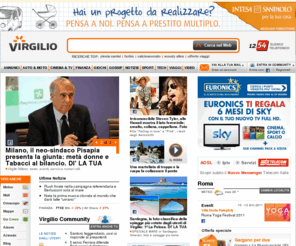 v-clubnet.net: Virgilio
Virgilio.it, un mondo di contenuti e servizi: notizie, sport, video, mail, community, offerte Adsl e il motore di ricerca Virgilio!