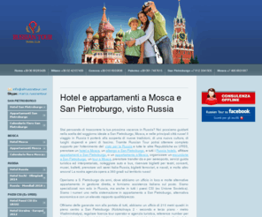 allrussiatour.com: Hotel Mosca, Hotel San Pietroburgo, Appartamento San Pietroburgo, Appartamenti Mosca
Prenota online un hotel a mosca, hotels a san pietroburgo, appartamenti a mosca o un appartamento a San Pietroburgo. Oltre alla prenotazione di hotel e appartamenti a Mosca e San Pietroburgo, possiamo aiutarvi ad ottenere il visto per la Russia.