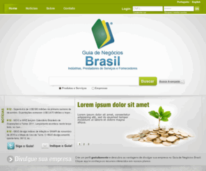 guiadenegociosbrasil.net: Guia de Negócios Brasil | Indústrias, Prestadores de Serviços e Fornecedores
O Guia de Negócios Brasil é uma publicação online que visa através de um sistema de busca e de filtros de pesquisa a auxiliar indústrias, prestadores de serviços e fornecedores a obter relevantes informações para desenvolver e ampliar seus projetos econômicos, sócias e ambientais.