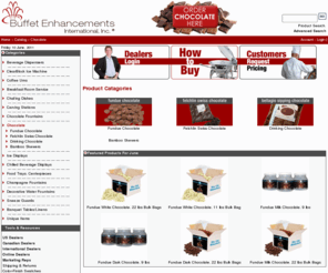 partychocolate.com: Chocolate  - Buffet Enhancements International, Inc.
Chocolate chocolate fountain manufacturer