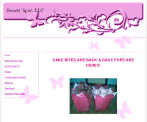 sweetsspot.net: Home - Sweets' Spot, LLC
Home based bakery