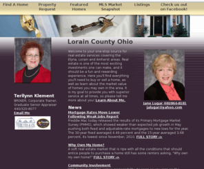 terilynn.com: Lorain County, Elyria, and Lorain, OH Real Estate  Terilynn Klement
Lorain County, OH real estate and homes for sale in Elyria and Lorain. Your Lorain County OH real estate resource center, find MLS listings, condos and homes for sale in Lorain County OH