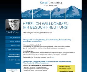 business-coaching-training.de: Executive und Business Führungskräfte Coaching
Kaspar Consulting bietet Führungskräfte Coaching & Training für Executives und Manager im Business Kontext an.