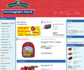 chuggington-onlineshop.com: Chuggington Fan-Shop | Spielzeug, Bettwäsche, DVDs und vieles mehr zu Chuggington
Der Fan-Shop für Chuggington-Fans Spielzeug, Bettwäsche, DVD&acute s, Puzzles und monatlich wechselnde Sonderangebote rund um Chuggington.