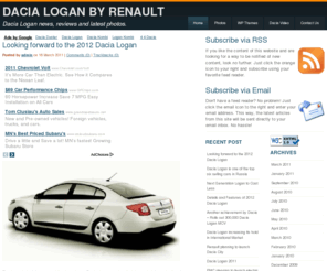 dacialogan.org: Dacia Logan by Renault
Dacia Logan news, reviews and latest photos.