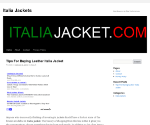 italiajacket.com: Italia Jackets
Italia Jackets