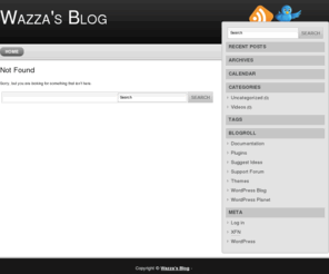 wazza.co.uk: Wazza's Blog
